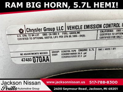 2014 RAM 1500 Big Horn