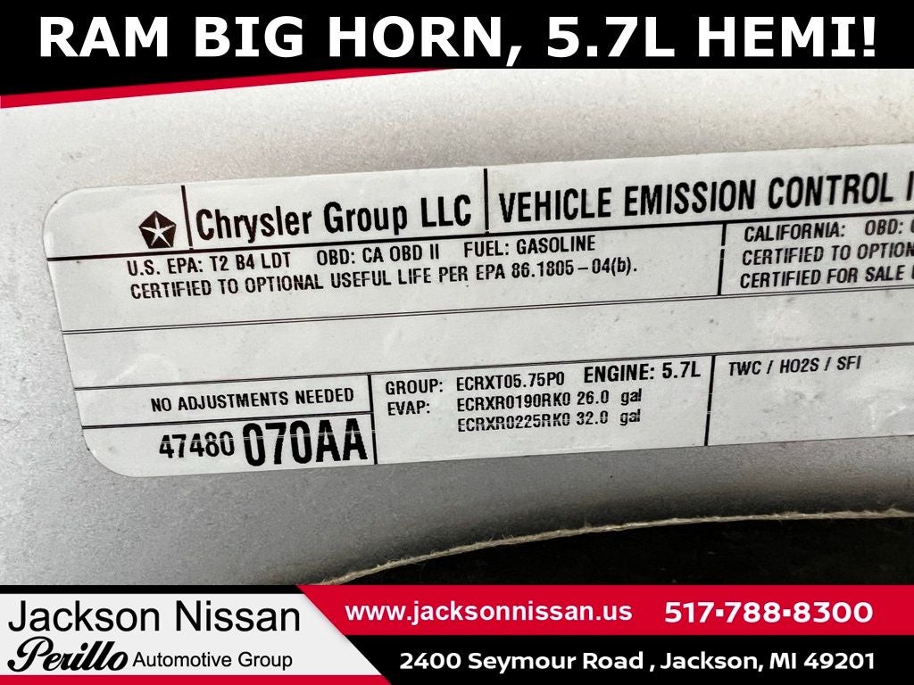 2014 RAM 1500 Big Horn