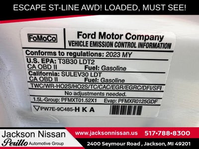 2023 Ford Escape ST-Line