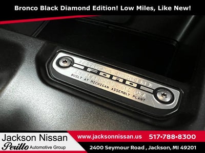 2023 Ford Bronco Black Diamond