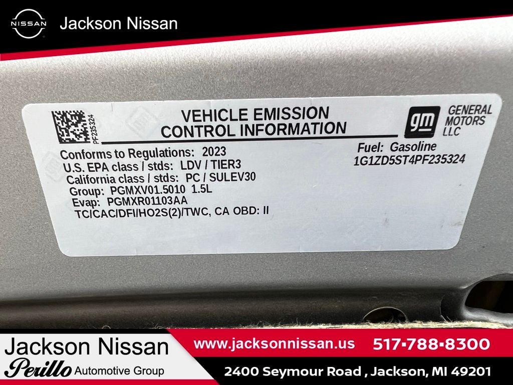 2023 Chevrolet Malibu LT 1LT