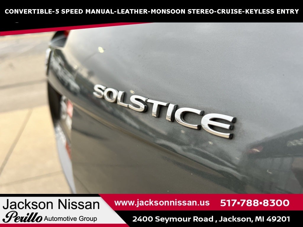 2008 Pontiac Solstice Base