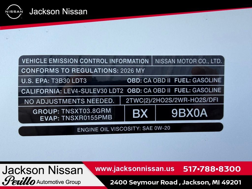 2026 Nissan Frontier Crew Cab PRO-4X®