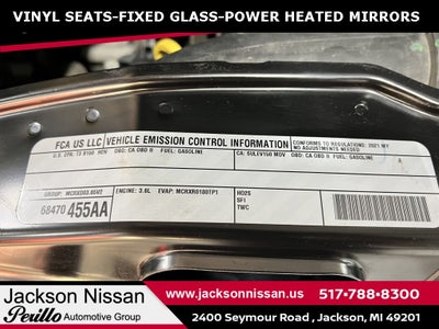 2021 RAM ProMaster 1500 Low Roof