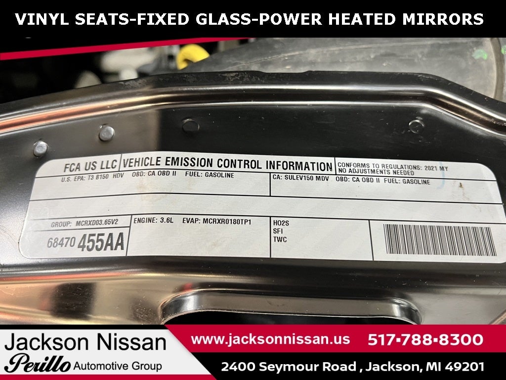 2021 RAM ProMaster 1500 Low Roof