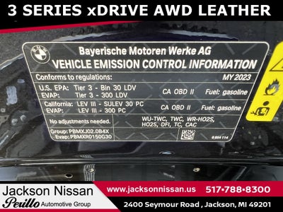 2023 BMW 3 Series 330i xDrive awd