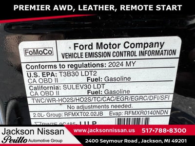 2024 Lincoln Nautilus Premiere Premier