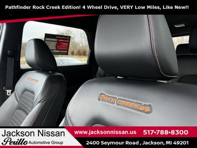 2024 Nissan Pathfinder Rock Creek®