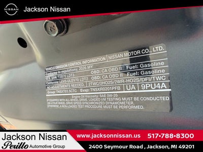 2026 Nissan Pathfinder SL