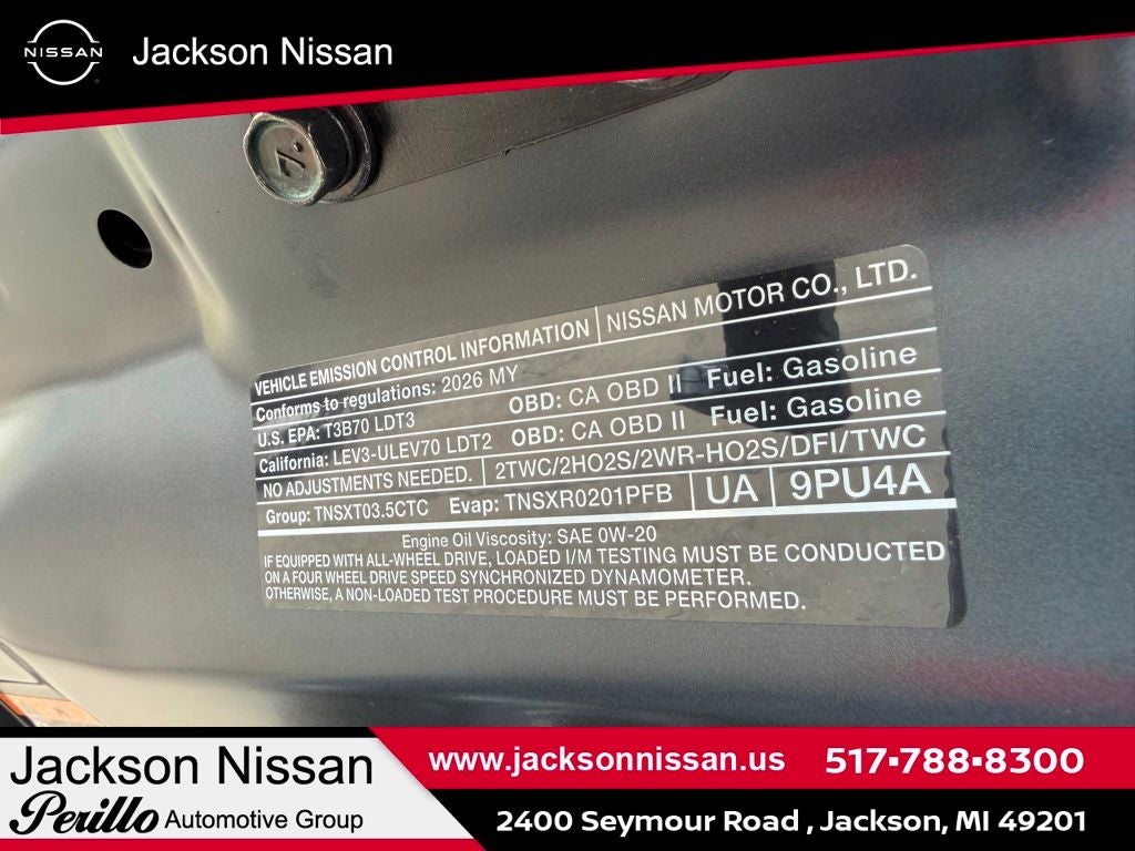 2026 Nissan Pathfinder SL