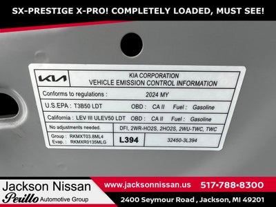 2024 Kia Telluride SX-Prestige X-Pro X-PRO