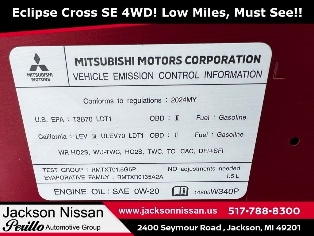 2024 Mitsubishi Eclipse Cross SE