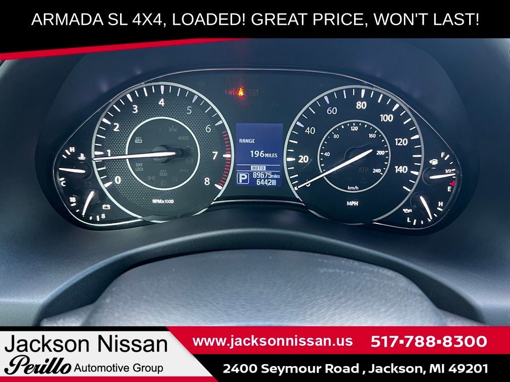 2017 Nissan Armada SL 4WD