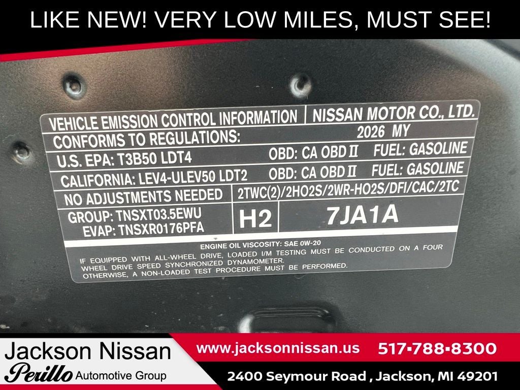 2026 Nissan Armada SL