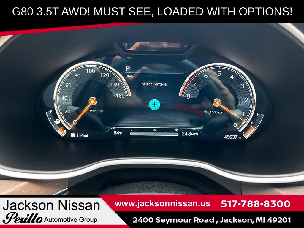 2021 Genesis G80 3.5T AWD